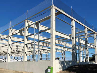 2022: Bau Terminal 3 in Beelen