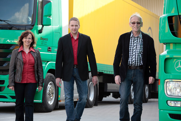Christa, Heiko und Ludger Dingwerth